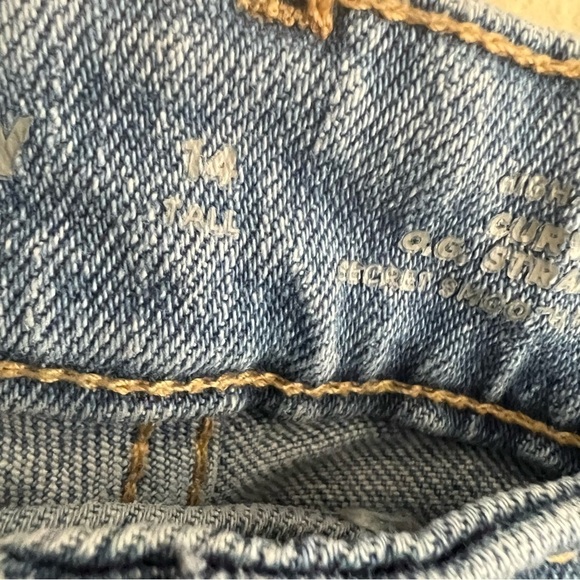 14 tall Curvy OG straight Old Navy Jean’s - Picture 6 of 11